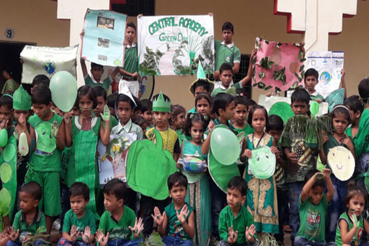 Central Academy English Medium School-Green Day