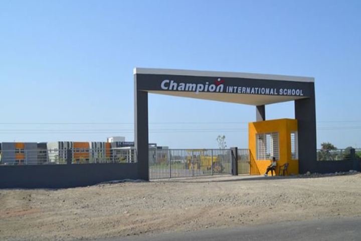 Champion International School-Campus Entrance