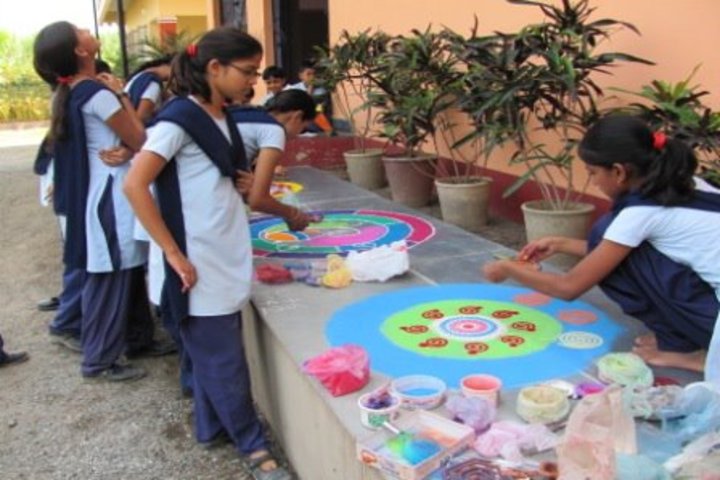 Chavra Vidyapeeth-Rangoli