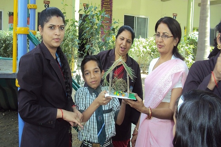 Christ Memorial School Bairagarh Bhopal - Save the bird activity