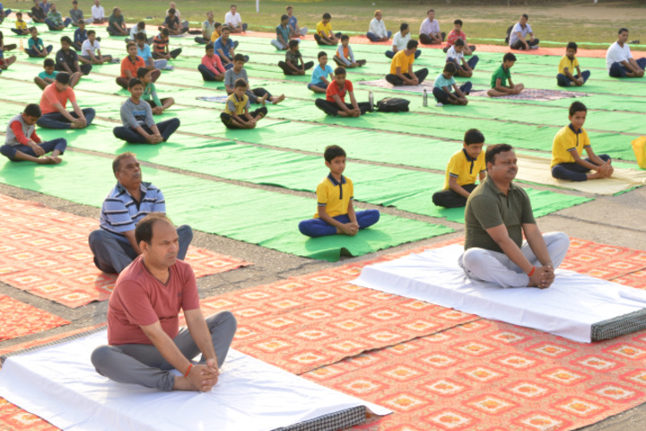 DAV PUBLIC SCHOOL, DUDHICHUA - YOGA