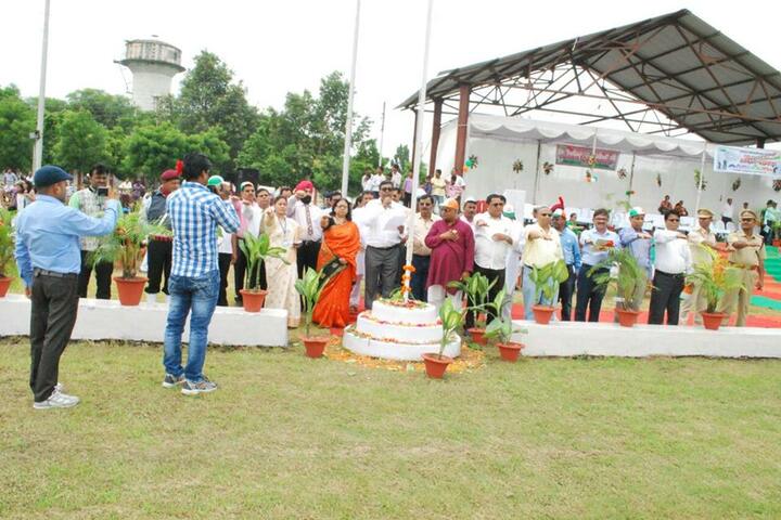 D A V Public School, Nigahi - Independence day pic