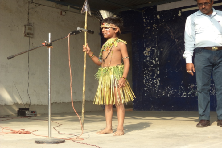 D A V Public School, Nigahi - fancy dress