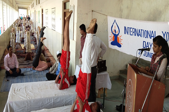 DAV Public School-Yoga Class
