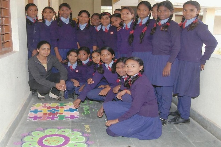 Eklavya Model Residential School-Events rangoli