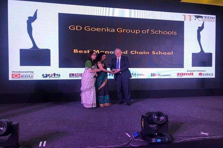 GD Goenka Public School-Events award presentation
