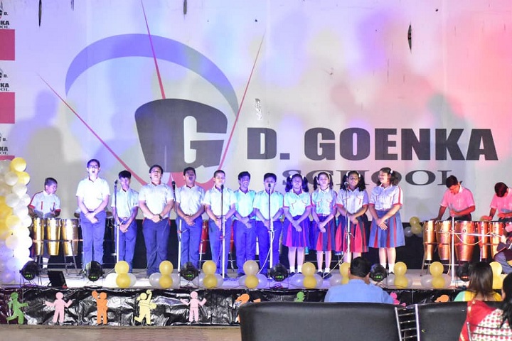GD Goenka Public School-Events singing
