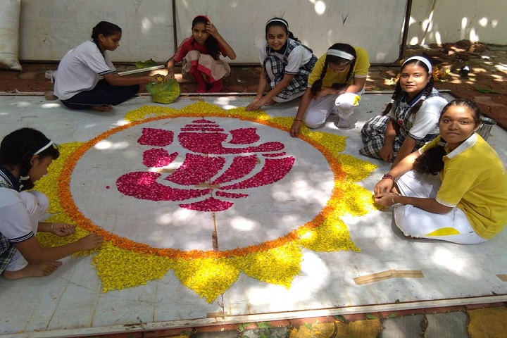 Geeta Public School-Rangoli