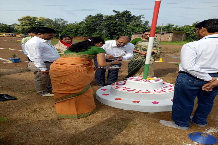 Golden Tulip International School-Flag Hoisting