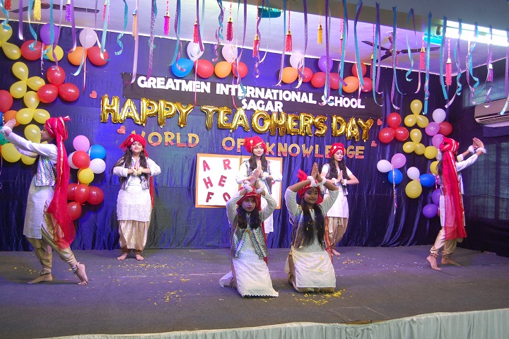 Greatmen International School-Teachers Day Celebrations
