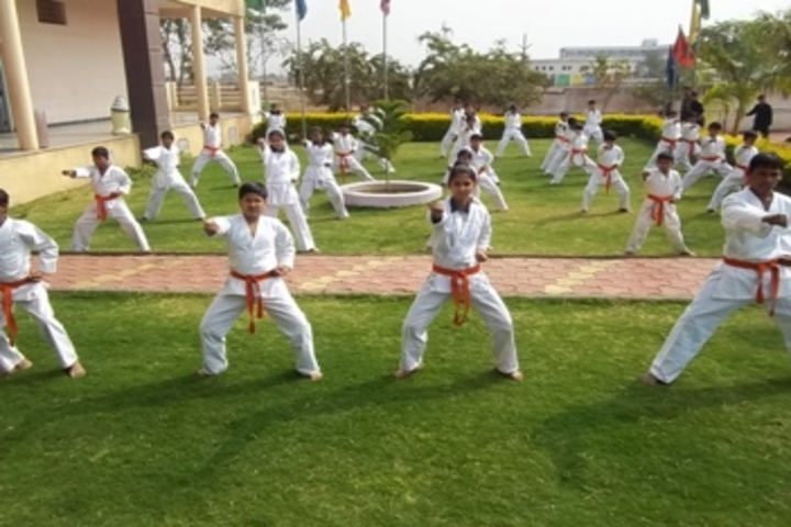 Gurukul The Real English Medium School-Karate