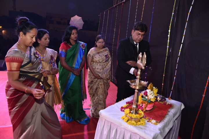 Gyan Sagar Girls International-Lighting The Lamp
