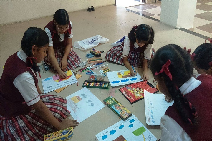 Gyan Sagar Girls International-Painting competitions