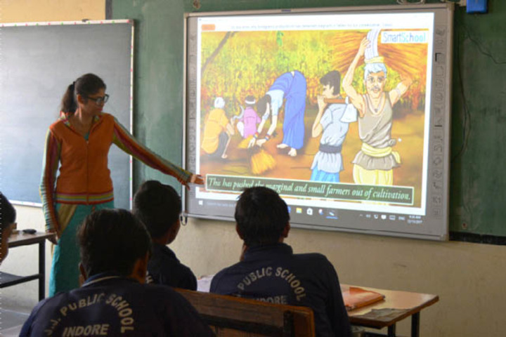 J J Public School-Smart Classrooms