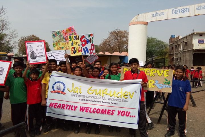 Jai Gurudev International School-Awareness Program