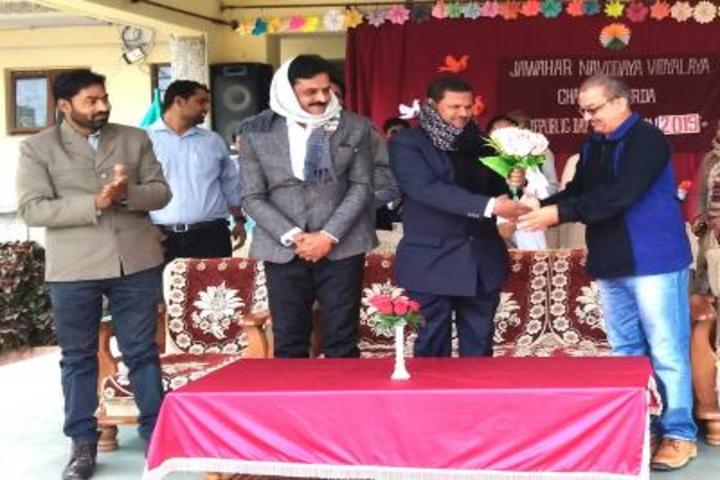 Jawahar Navodaya Vidyalaya-Greeting Ceremony