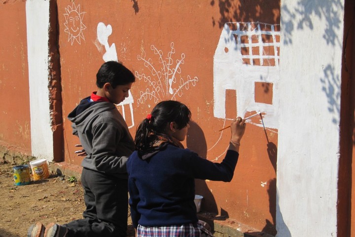 Kendriya Vidyalaya-wall art