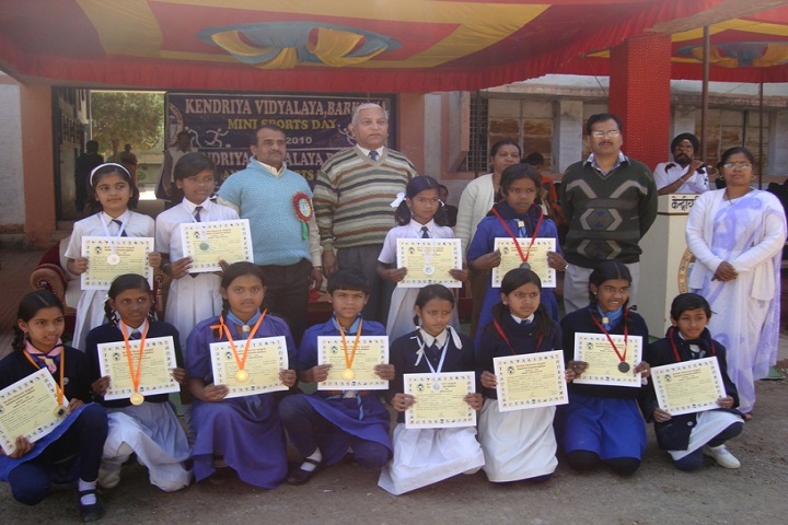 Kendriya Vidyalaya-Annual Sports Winners