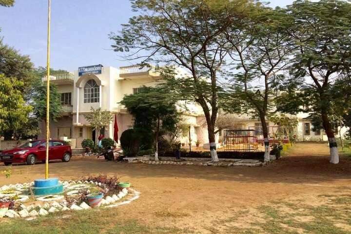 Kg Children School-School Front View