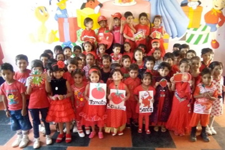 Kids Garden School-Red Day Celebrations