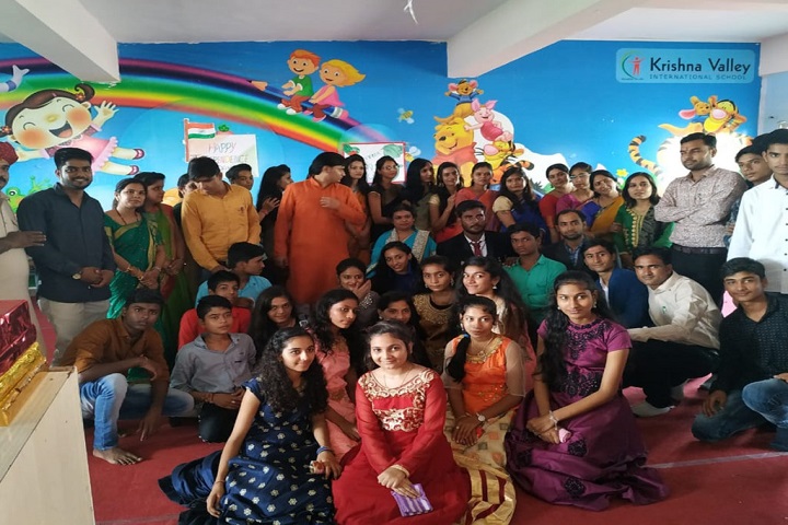 Krishna Valley International School-Fare Well Day Celebration