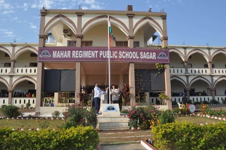 Mahar Regiment Public School-Campus-View front