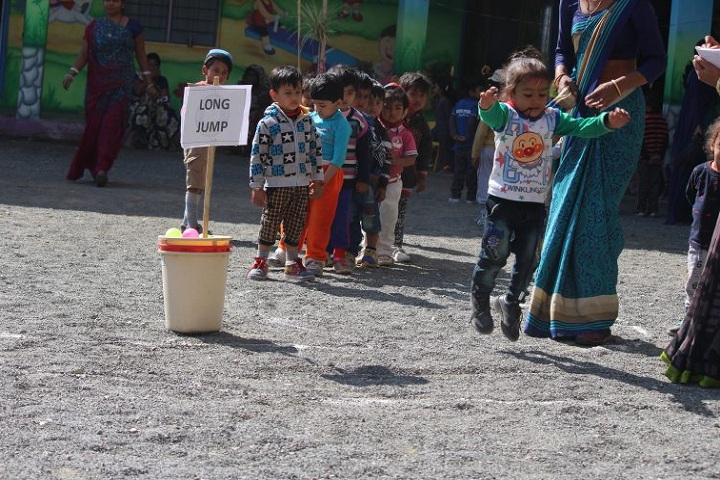 Mahavir Jain National School-Sports long jump