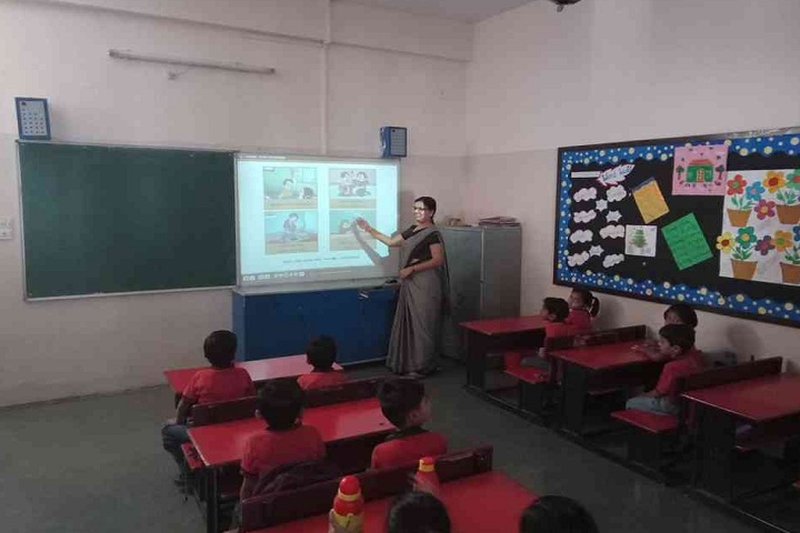 Narmada Valley International School-Classroom smart