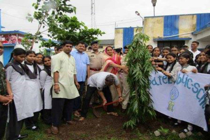 Patel Public School-Tree Plantation