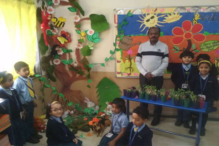 Podar International School-Tree Plantation