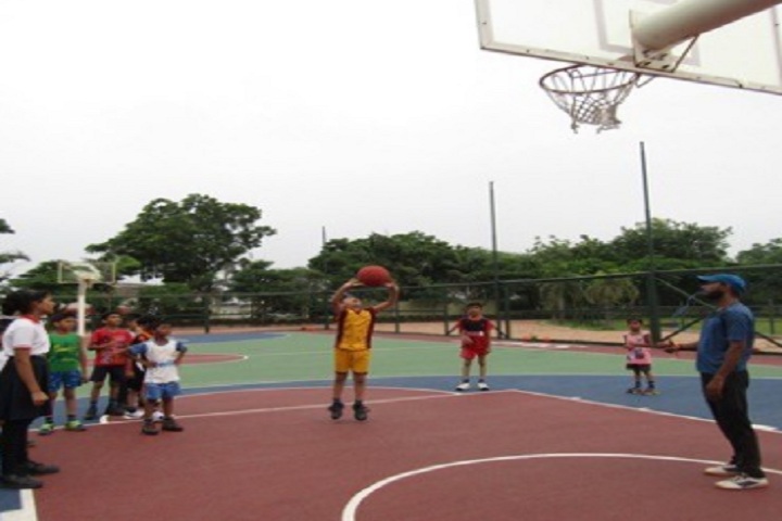 Saket International School-Sports basket ball