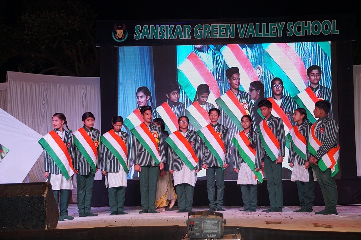 Sanskar Green Valley School-Independence Day