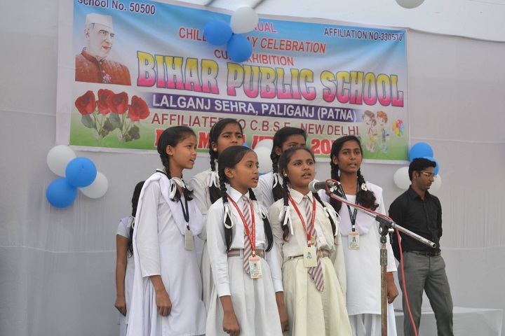 Bihar Public School-Events singing