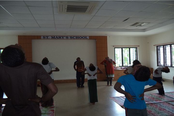 St Marys school - yoga