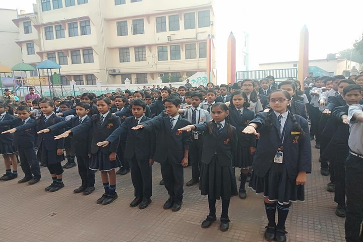 Shri Rawatpura Sarkar International School-Assembly