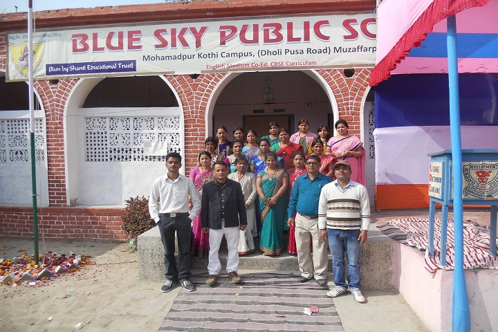 Blue Sky Public School-Campus-View entrance