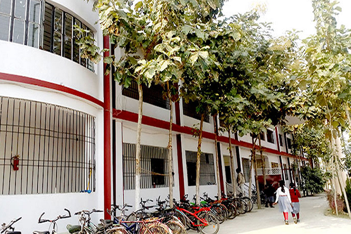 Braj Indu Gyan Bharti Public School-Campus Front View