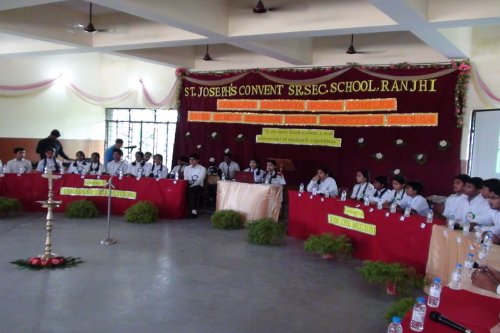 St JosephS Convent Senior Secondary School-Debate