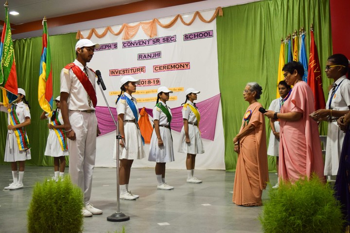 St JosephS Convent Senior Secondary School-Investiture Ceremony
