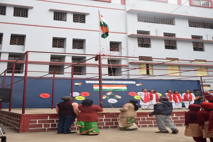 St Mary Convent Higher Secondary School-Flag Hosting