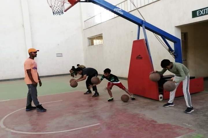The Manvendra Global School-Basket Ball Court