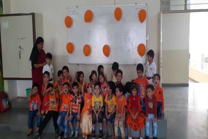 The Manvendra Global School-Orange Day