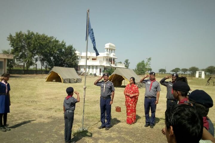 The Sapphire School-Flag Hoisting