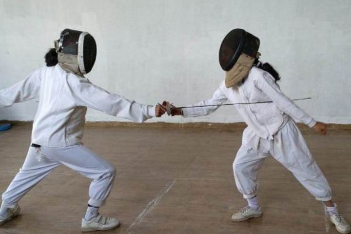 Ahinsa International School-Sword Fight