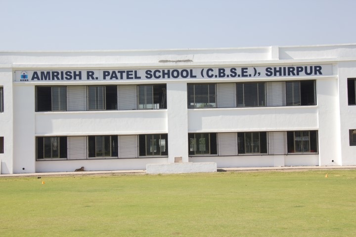 Amrishbhai R Patel School-Campus-View front