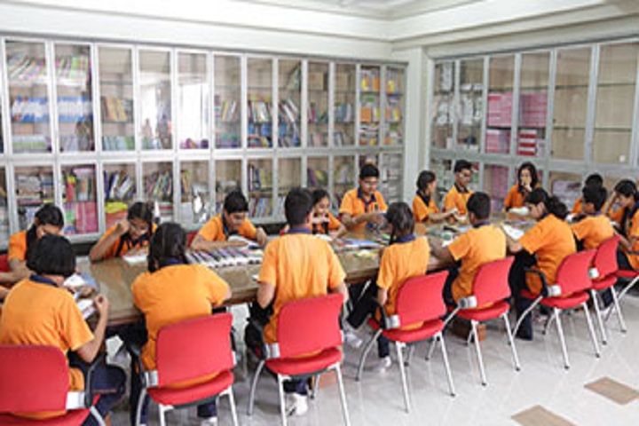 Amrishbhai R Patel School-Library with reading room