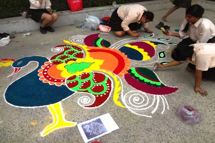 Apeejay School-Rangoli