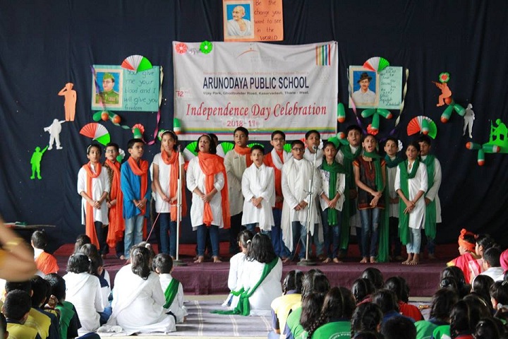 Arunodaya Public SchooL-Independence Day