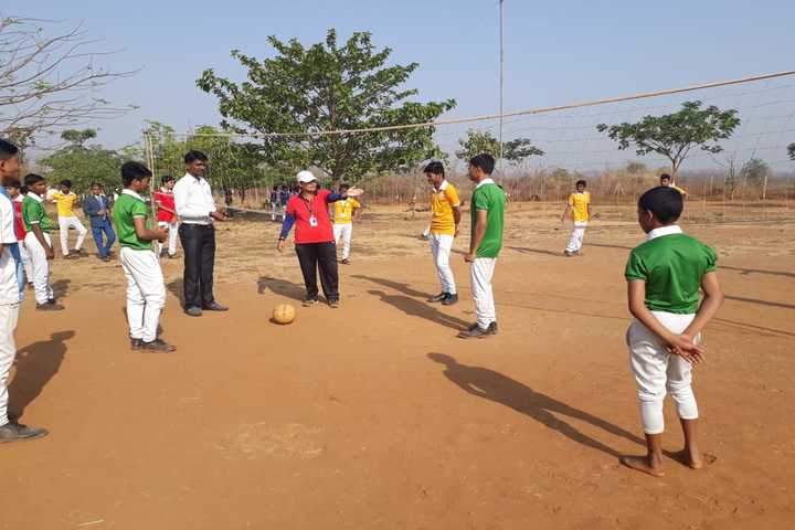Atma Malik International School-Volleyball Court