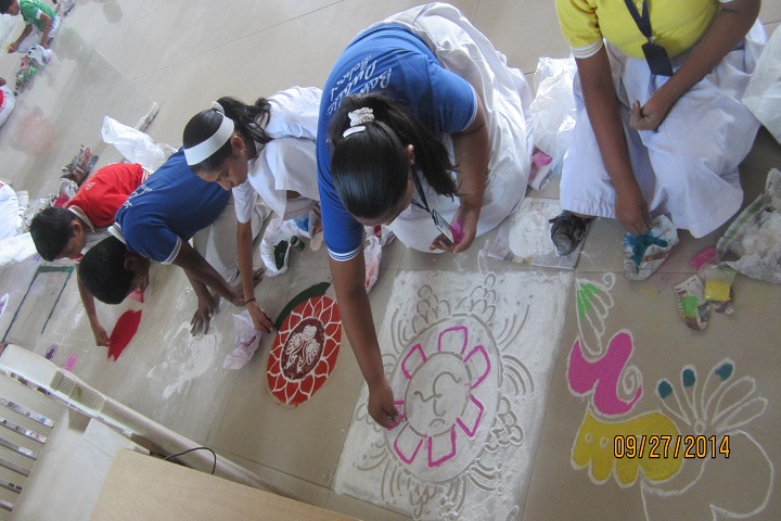 Ballarpur Public School-Rangoli
